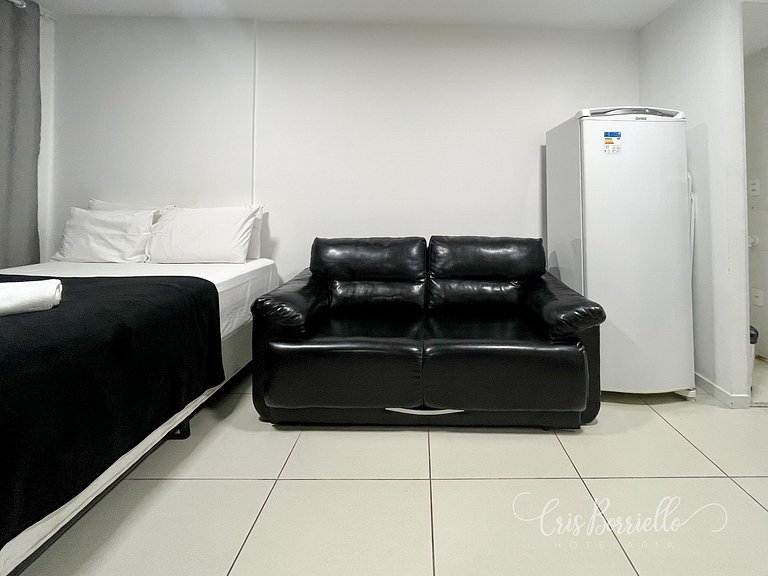 Imperdível! Studio Vista Mar+Piscina Aquecida