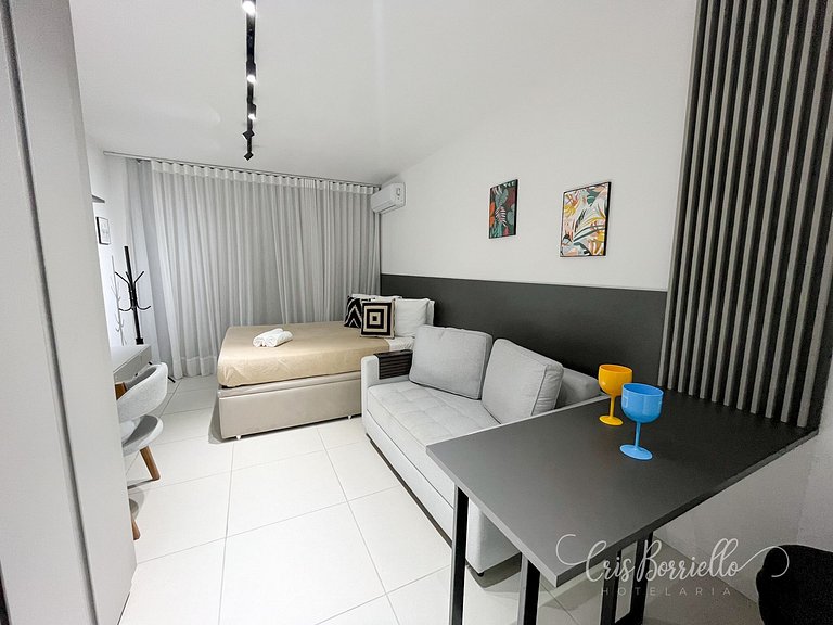 Studio no centro do RJ c/ piscina aquecida