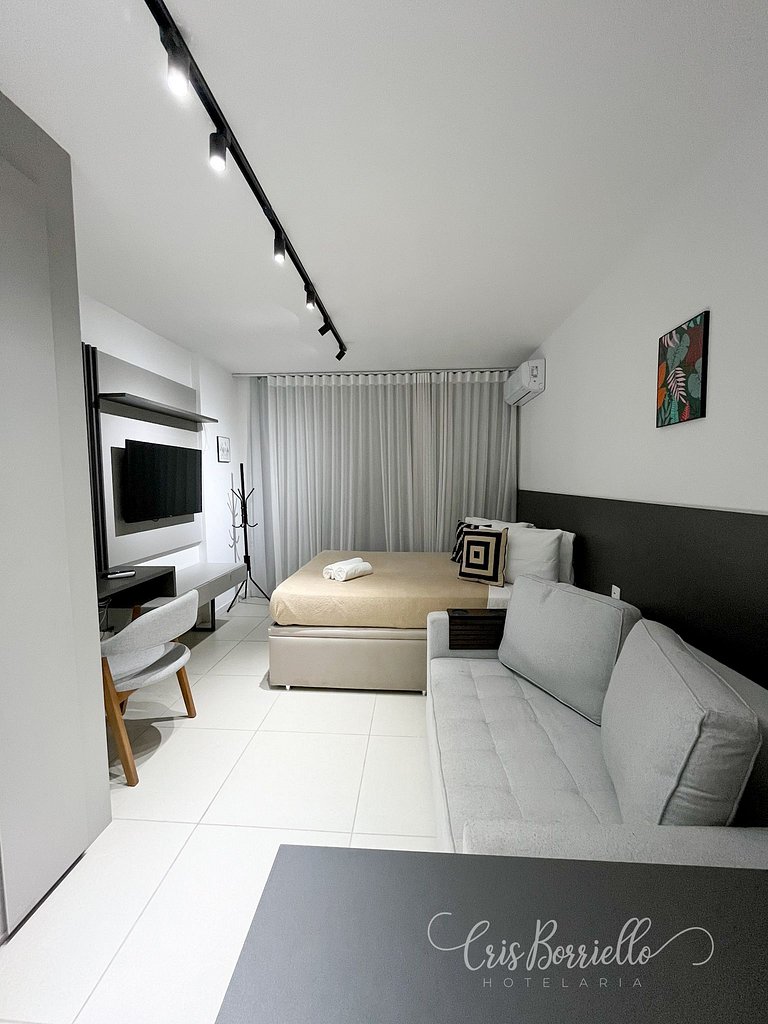 Studio no centro do RJ c/ piscina aquecida