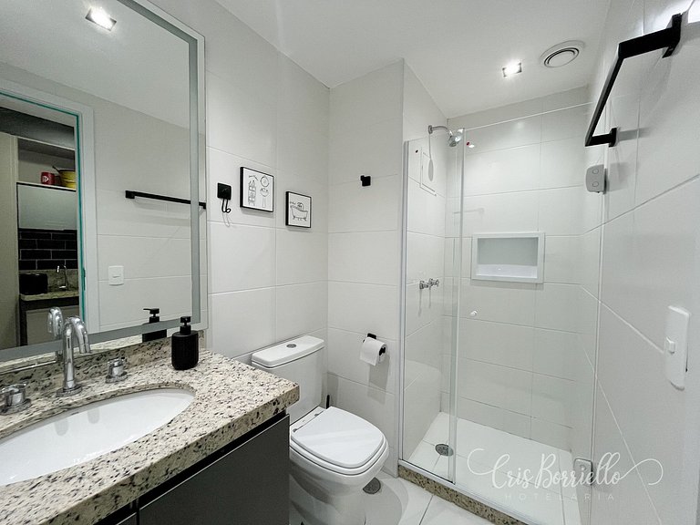 Studio no centro do RJ c/ piscina aquecida