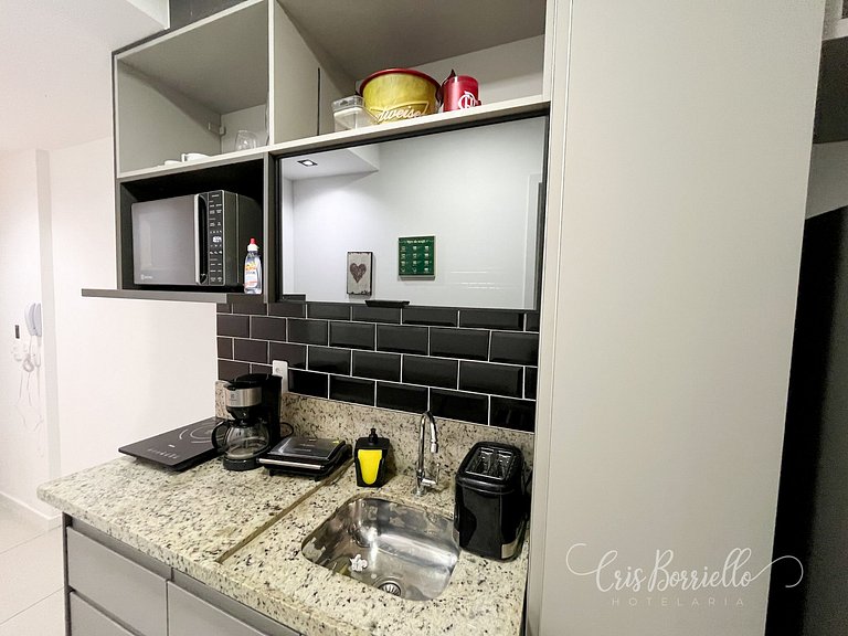 Studio no centro do RJ c/ piscina aquecida