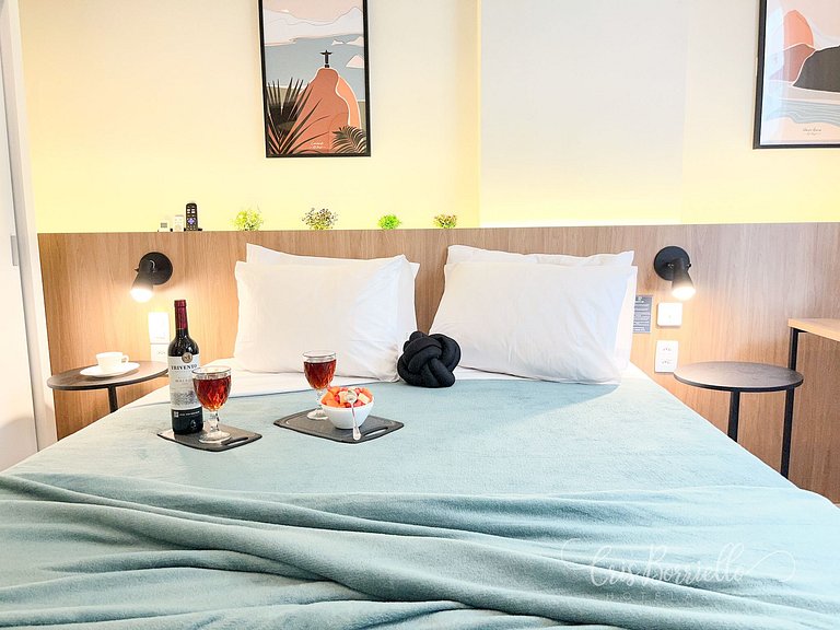 Novíssimo! Estúdio aconchegante + Wifi