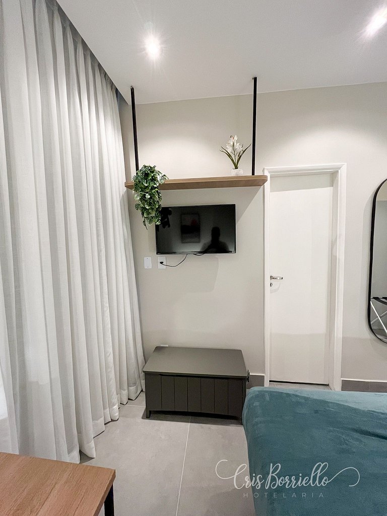 Novíssimo! Estúdio aconchegante + Wifi