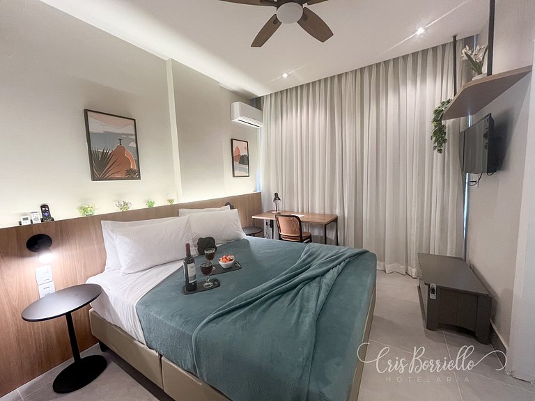 Novíssimo! Estúdio aconchegante + Wifi