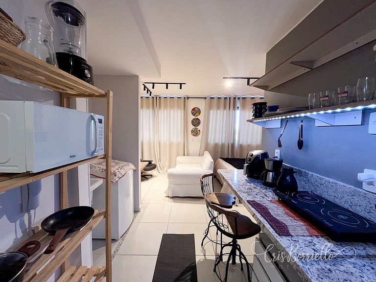 Studio belíssimo Centro do Rio + Piscina Aquecida