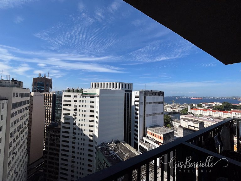 Studio belíssimo Centro do Rio + Piscina Aquecida
