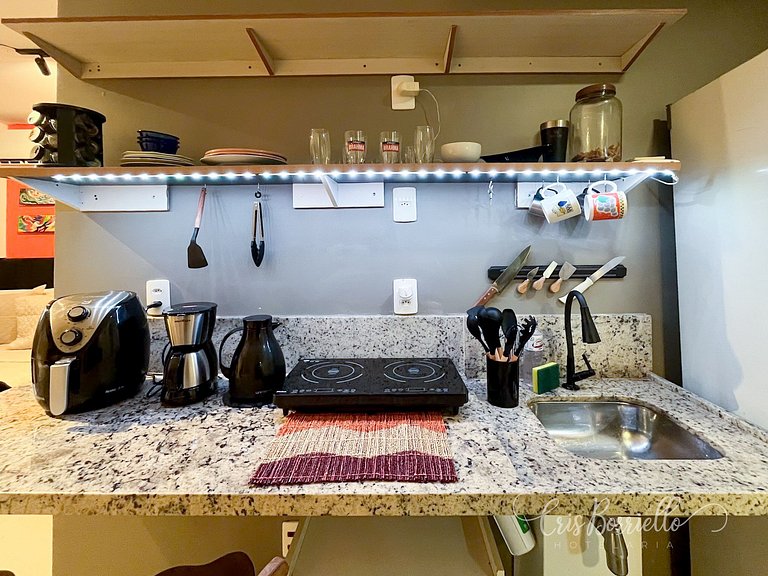 Studio belíssimo Centro do Rio + Piscina Aquecida