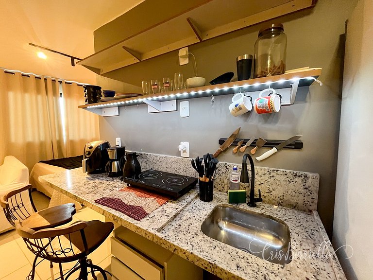 Studio belíssimo Centro do Rio + Piscina Aquecida