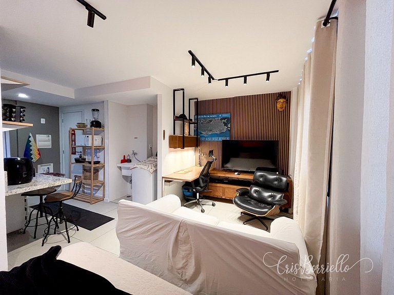 Studio belíssimo Centro do Rio + Piscina Aquecida