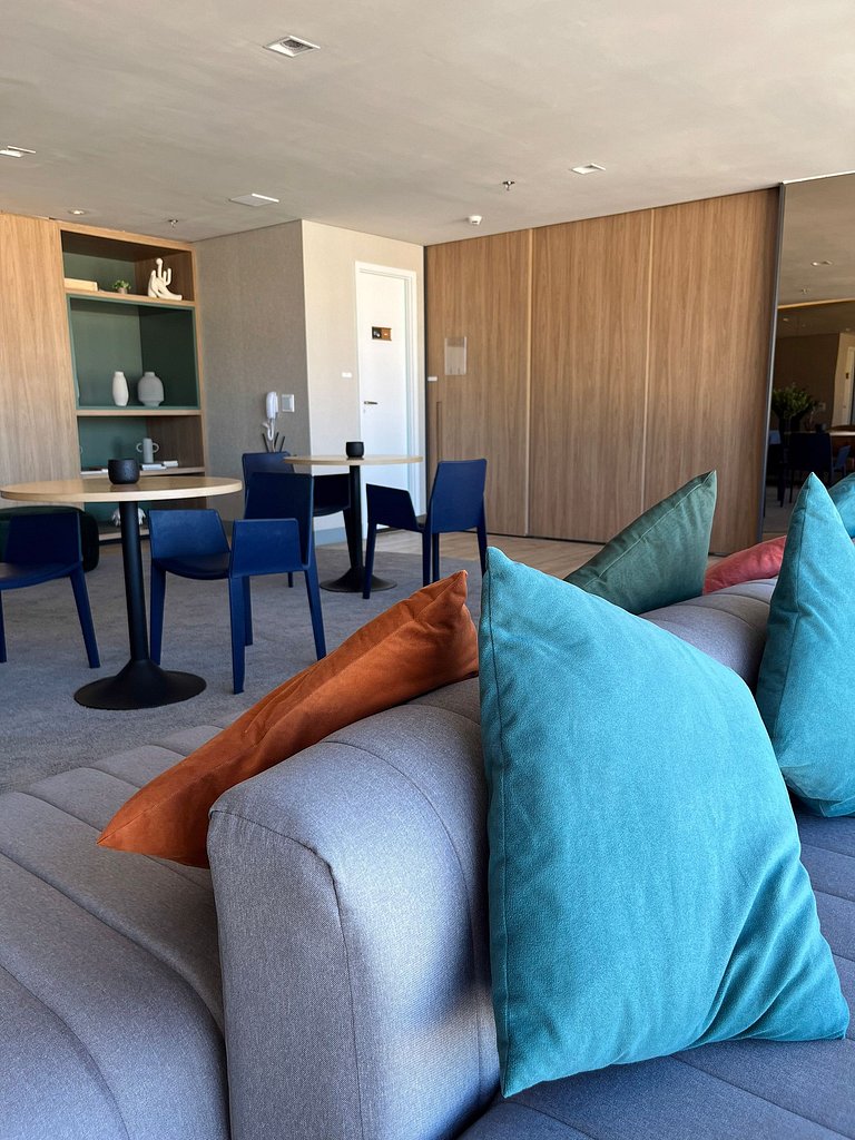 Estudio Moderno centro do Rio + Piscina Ao Ar live aquecida