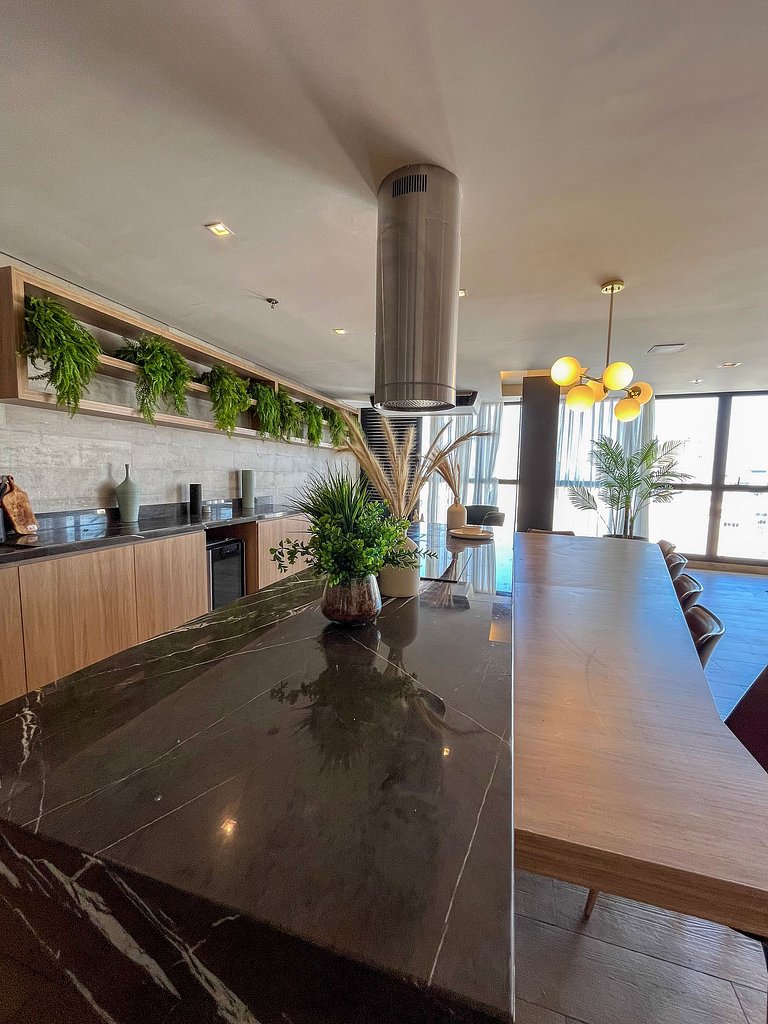 Estudio Moderno centro do Rio + Piscina Ao Ar live aquecida