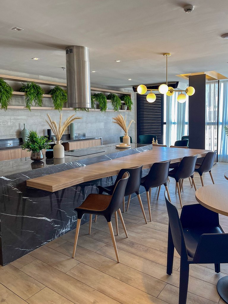 Estudio Moderno centro do Rio + Piscina Ao Ar live aquecida