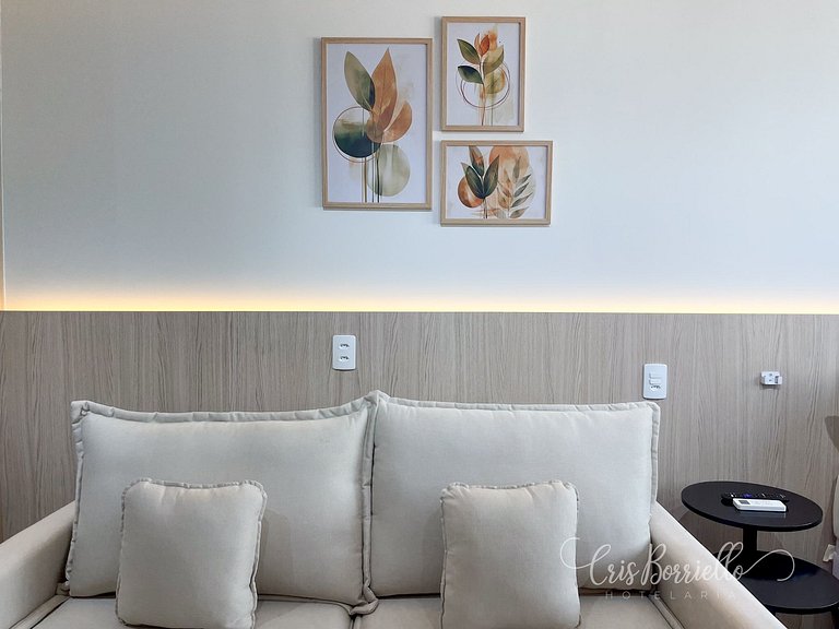 Estudio Moderno centro do Rio + Piscina Ao Ar live aquecida