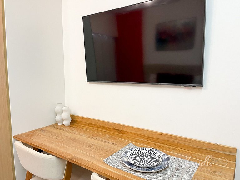 Studio aconchegante com piscina único