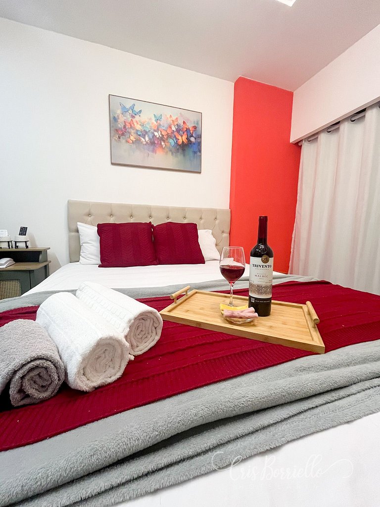 Studio aconchegante com piscina único