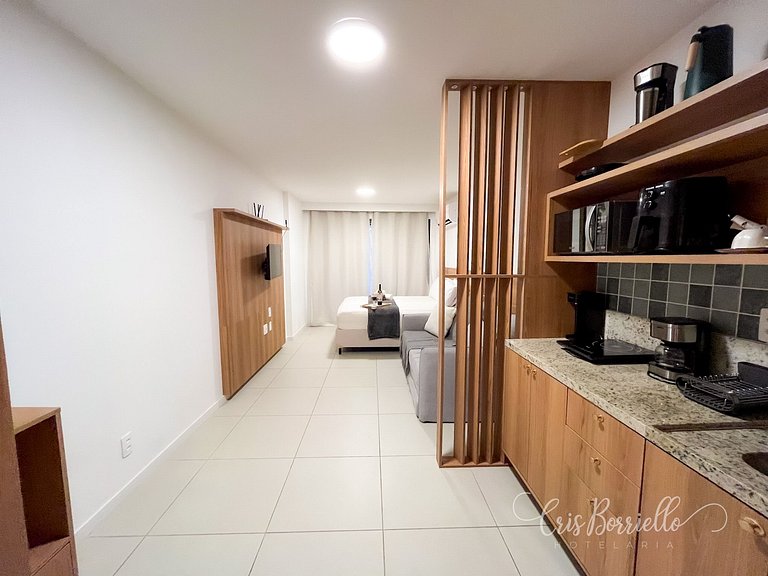 S/Taxa Extra Studio Piscina Aquecida Wifi Netflix