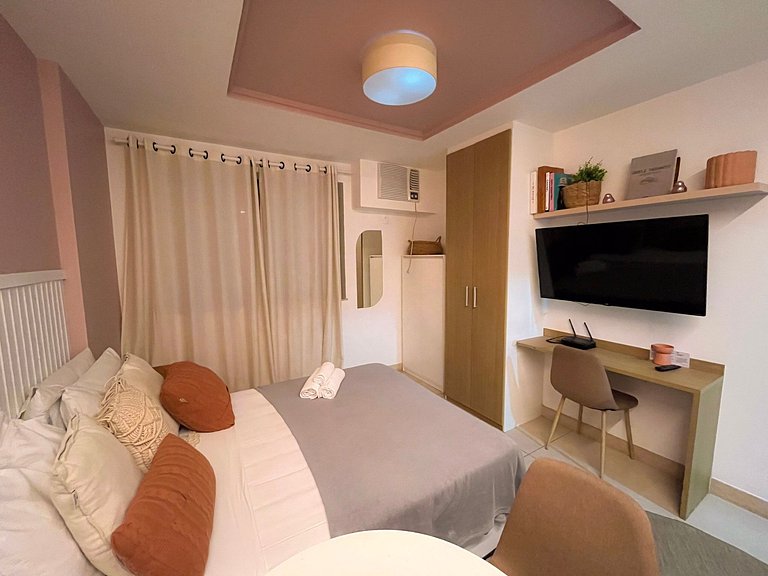 Preferido! Apartamento completo + piscina