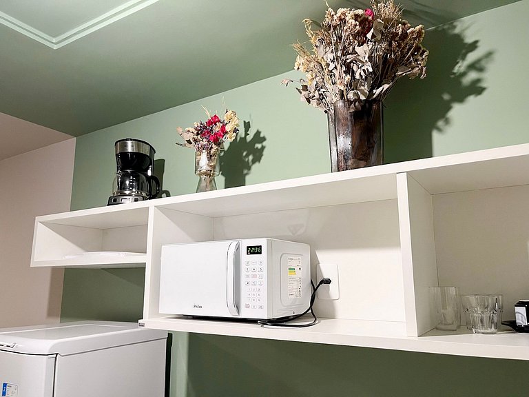 Estúdio amplo com piscina centro do rio