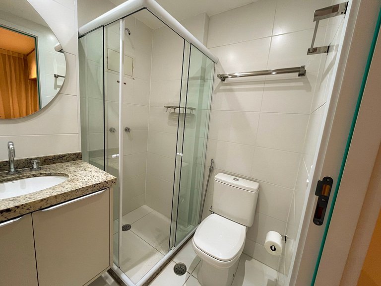 Preferido! Estúdio moderno com piscina