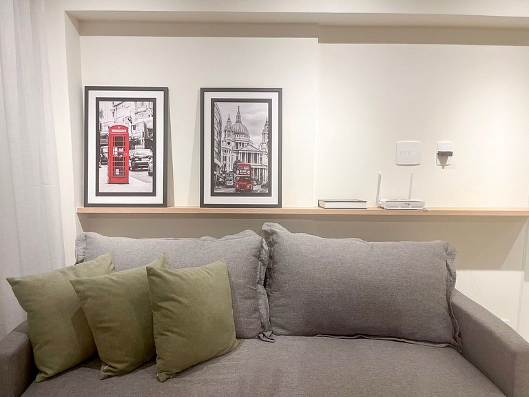 Piscina Aquecida! Studio novíssimo centro do Rio