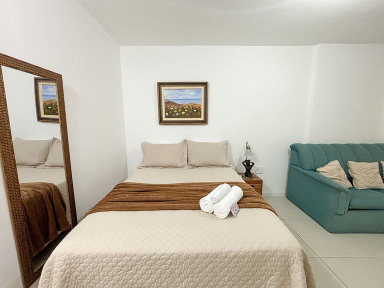 Estúdio Magnífico com estilo no Centro