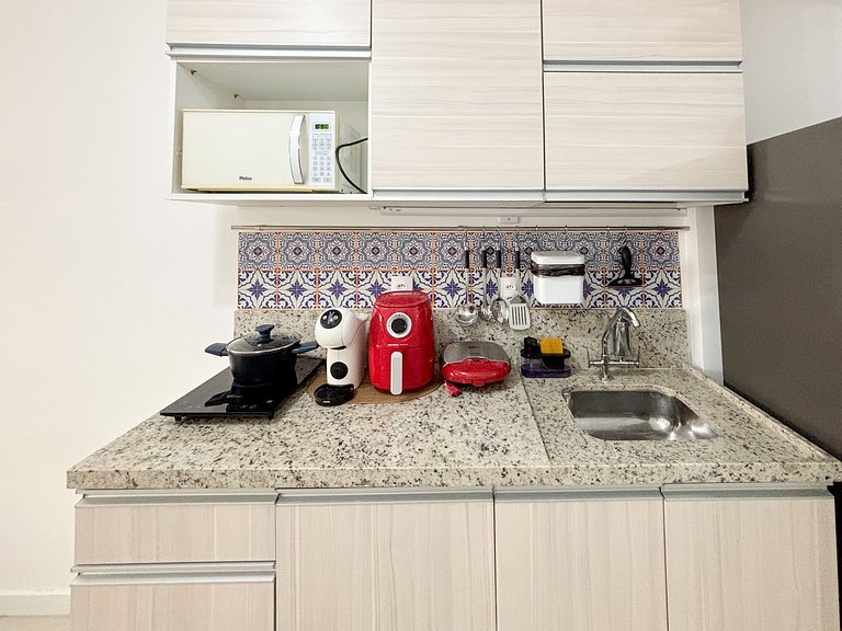 Estúdio Magnífico com estilo no Centro