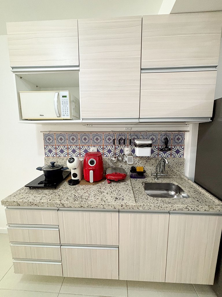 Estúdio Magnífico com estilo no Centro