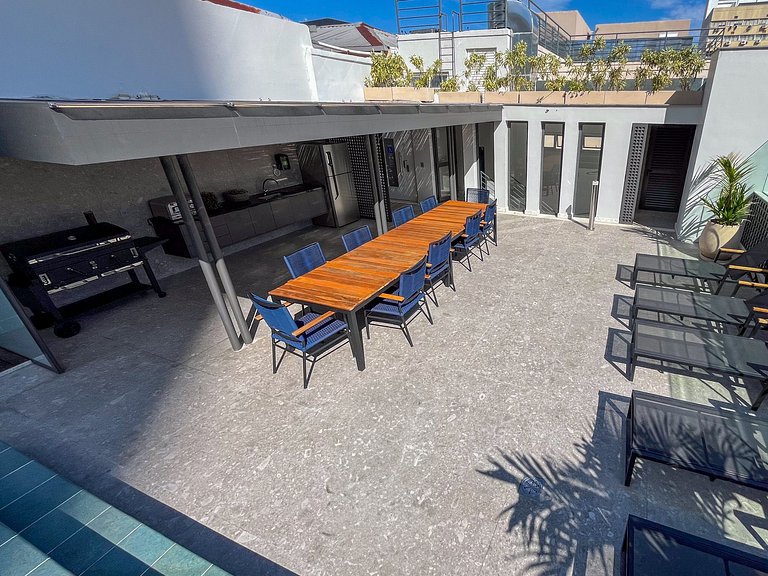 Apartamento com piscina no Centro Histórico Rio